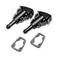 Miniatyrbillede 1 af 5: Frontrude Sprinklerdyser Visker Spray Kit Til Chrysler, Dodge, Ram, Jeep - Erstatter Reservedelsnummer (C)