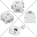 Miniatyrbild 5 av 5: 2 Motion Plus Adapter Sensor för Wii Fjärrkontroll, Motion Plus Adaptor Accelerator Ersättning för Wii Motion Plus Adapter White