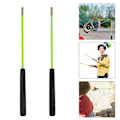 Pikkukuva 3 / 3: 2 kpl Ammattimaiset Diabolo-keppien vaihtokappaleet jongleeraukseen (C) Light Green 34.50X1.80X1.00CM