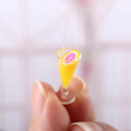 Miniatyrbild 3 av 5: 3 st 1:12 Skala Dockhus Juice Kopp Modell Leksaker (C)