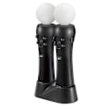 Miniatyrbild 2 av 5: Dubbelladdare för PS4 VR Move Motion Controllers - Förbättrad laddningslösning för Virtual Reality-kontroller (C)
