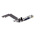Miniatyrbillede 2 af 3: OEM Afmontering Dock Connector Opladningsport Flex Kabel Udskiftning til iPhone 12 mini - Hvid Blue