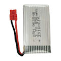 Miniatyrbillede 3 af 5: 3.7V 850MAH Drone Li-Po Batteri med USB Hurtiglader til X5HW X5HC RC Quadcopter Reservedele Drone Tilbehør