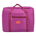 Miniatyrbillede 1 af 5: Rejse Vandafvisende Nylon Foldbar Rejse Opbevaringspose Rejse Opbevaringspose Jacquard Taske Tøj Organiseringspose Wine Red