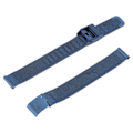 Miniatyrbilde 2 av 5: Flettet rustfritt stål armbånd i mesh, fleksibelt erstatningsarmbånd for klokke, tilbehør for menn og kvinner, blå, 0,79 tommer [C]