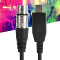 Miniatyrbild 2 av 4: VBESTLIFE USB till XLR mikrofonkabel – Plug and Play – 93dB signal-brus-förhållande