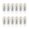 Tomshine G4 LED-lampor - 12-pack varmvita LED-kapsellampor