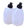 2-pack handledsvattenflaskor för utomhussport, cykling, handhållen plast för löpning, 280 ml - BPA-fri
