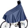 Waterproof Unisex Navy Cycling Rain Poncho
