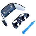 Til PS5 Edge Top Bund Dekorativ Trim Skal Erstatning Foran Bagside Clipsskal til PS5 Edge Trådløs Controller Hvid White