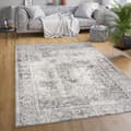 Vaskbart tæppe 140x200 cm – Moderne fladvævet – 100% polyester – Certificeret fri for skadelige stoffer – Egnet til gulvvarme op til 24°C