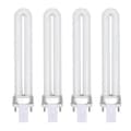 4 stk. 9W UV-lampe reservelamper