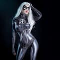 Kvinder Cosplay Kostume Spider-Man/Venom Rollespil Kostume Et Stykke til Halloween Ny Sort A Black A M