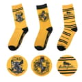 Harry Potter - Sokker - Hufflepuff 3-pakning flerfarget multifärg one size