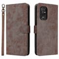 Doro 8100/8200 Plånboksfodral med Stativ och Rem, PU-läder Telefonfodral Brown