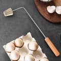 1 stk liten gyllen koppform i rustfritt stål, pannekakeform, Malaysia bakeverktøy, eggetert, bakverk, kjeks - perfekt gave