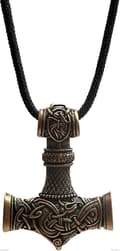 Nordisk Viking Thor Hammer Halskæde Mjølner Halskæde til Mænd Talisman Smykker