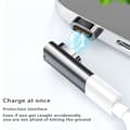 Miniatyrbild 2 av 5: 100W 24-pin magnetisk USB-C-adapter Type C 10 Gbps lade-magnet datakonverter