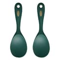 Silikonslev för matlagning, bekväm soppslev med non-stick-yta, perfekt för servering och omrörning, ergonomiskt utformat köksredskap