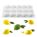Sitron Silikonform for Baking av Kaker og Desserter - 15 Hulrom