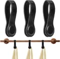 Magnetic Towel Clips - 3 pcs Leather for Kitchen, Bathroom, Bars, Shelves & Oven Handles