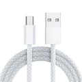 Flätad datakabel Typ-C - Lämplig för iPhone Samsung Snabbladdning USB-laddningskabel Lila 3M 3M