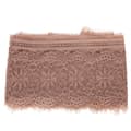 14,5 cm polyester silke kläder broderi spets DIY klänning hantverk tyg kläder dekoration rosa