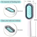 Miniatyrbillede 2 af 5: Kattebørste, hundebørste, universal kæledyrshårfjernerbørste, børste til langhårede katte, multifunktionel rengøringsbørste til