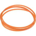 4 symaskinsremmar 450 mm polyuretan transmissionskraftreduktionsmotorrem