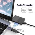 Pikkukuva 2 / 7: 5-osainen USB-sovitinsarja – Type-C & Micro - Lightning, Mini & Type-C – Yhteensopiva Android/iOS-laitteiden kanssa