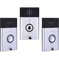 Smart trådlös röstintercom - Dörrpassersystem för inomhus/utomhus - Silver.