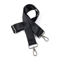 80-140CM Byt axelrem Svart Silverspänne Black Silver buckle