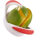 Fruktskärare - Rostfritt Stål - Äppelskärare - 18cm - ABS - Röd och Vit