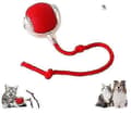 360 Smart Tug Ball for Dogs and Cats Interactive Toy for Training and Play, Rolling Ball for