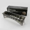 Baslåda Universal Clipper Limit Comb Guide Ersättning Barber Svart 10 celler Black 10 cells