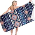Strandhandduk - 70×150cm Mikrofiber Pool Strandfilt Resa Semester Strandpresent för Flickor, Kvinnor - (10#)