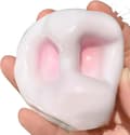 Sensorisk stressboll – 6 cm druvformad klämboll för barn och vuxna – Rosa