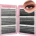 Eyelashes 30-100D Wavy Kit, 8-16 mm Mixed, for Home Extension