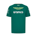 Miniatyrbild 2 av 2: Aston Martin officiella Formel 1-tröja för herrlag Grön Grön XL