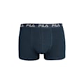 Miniatyrbild 4 av 4: Fila boxershorts i bomull för män, boxershorts för män, luftiga, behagliga (paket med 4) Basic grå, vit, blå, svart herr Grå, vit, blå, svart XL