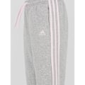 Miniatyrbild 4 av 4: Träningsbyxor - Adidas - G 3s ft c pt - 100% bomull - Elastisk midja - 2 sidfickor Ljusgrått 9-10 år gammal