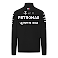 Miniatyrbild 2 av 2: Mercedes AMG Petronas Official Formula 1 Team Softshell-jacka för män Svart Svart XS