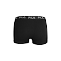 Miniatyrbild 3 av 4: Fila boxershorts i bomull för män, boxershorts för män, luftiga, behagliga (paket med 4) Basic grå, vit, blå, svart herr Grå, vit, blå, svart XL