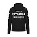 Miniatyrbild 2 av 2: Mercedes AMG Petronas officiella Formula 1 Team Hoodie Svart Herr Svart S