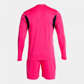 Miniatyrbild 2 av 2: Joma Winner långärmad tröja + träningsshorts set rosa fluor/negro XXL