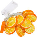 Miniatyrbild 1 av 5: Stränglampor, 1,5 m Twinkle Lights String Lighting inomhus julgransdekorationer fönsterjulbelysning (10 LED, orange)