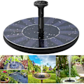 Miniatyrbillede 4 af 4: Flydende Solar Springvand, Vandhøjde 50cm 7V, Solar Pool Springvandssæt, Egnet til Have Springvand og Pool