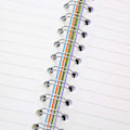 Miniatyrbild 3 av 5: A5 Spiral Notebook 2 Tums Dagbok Anteckningsblock Separator Linjerad Spiral Notebook för Kontor Skola Blue