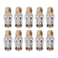 Miniatyrbillede 4 af 5: 10 stk. RF koaksialkabeladapter BNC hun til SMA han koaksial linjestiksæt