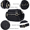Miniatyrbild 3 av 4: Kvinnor Cross Body Bag Liten Multi-pocket Nylon Vattentät Axelväska Casual Resväska För Damer Flickor Daglig Användning